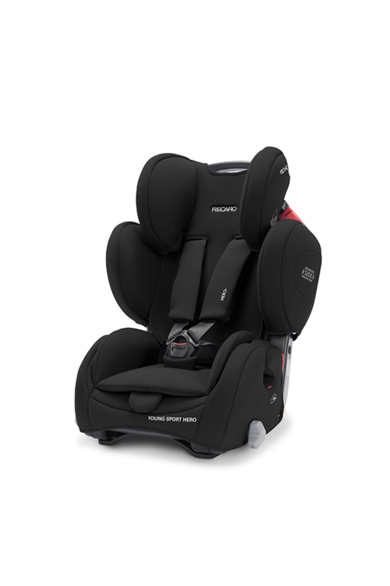 Recaro a-s 1/2/3(9-36kg) YoungSportHero, DeepBlack 