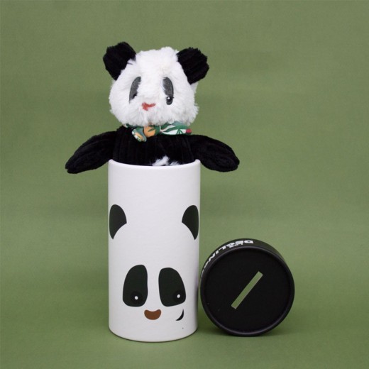 Les Deglingos Rototos panda u kutiji small plush 