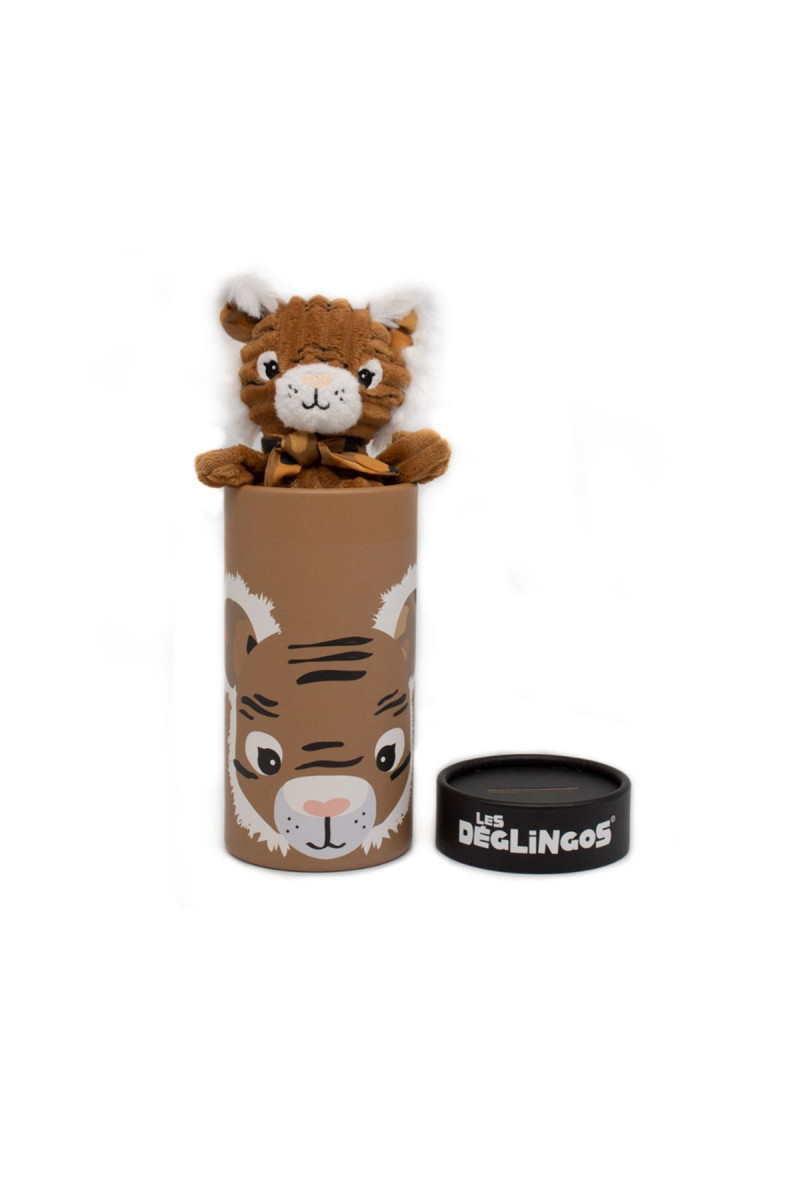 Les Deglingos Speculos tigar u kutiji small plush 