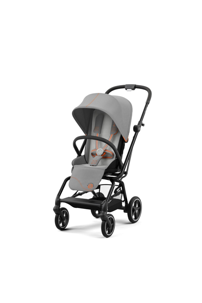 Cybex kolica Eezy S Twist+ 2, LavaGrey(crni ram) 