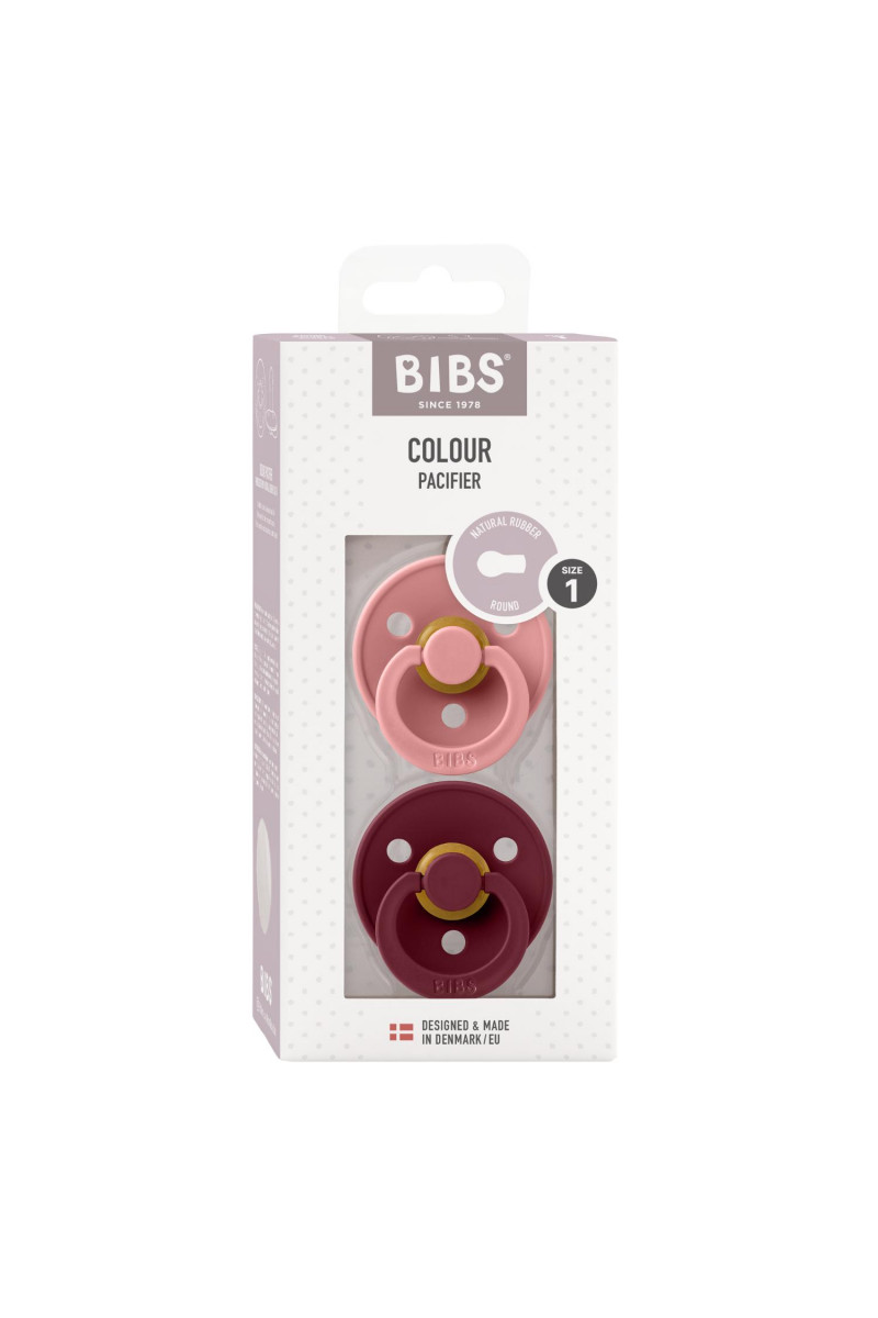 Bibs laža Dusty pink / Elderberry veličina 1 