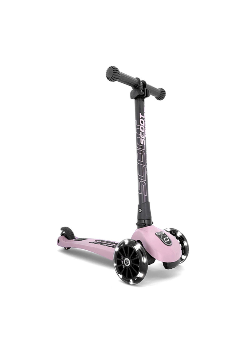 Scoot&Ride Trotinet Highwaykick Led 3 Rose 