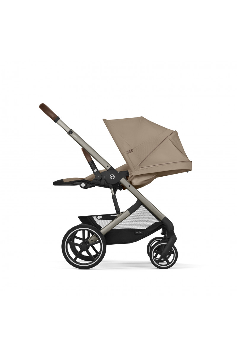 Cybex kolica Balios S Lux Almond Beige (taupe ram) 