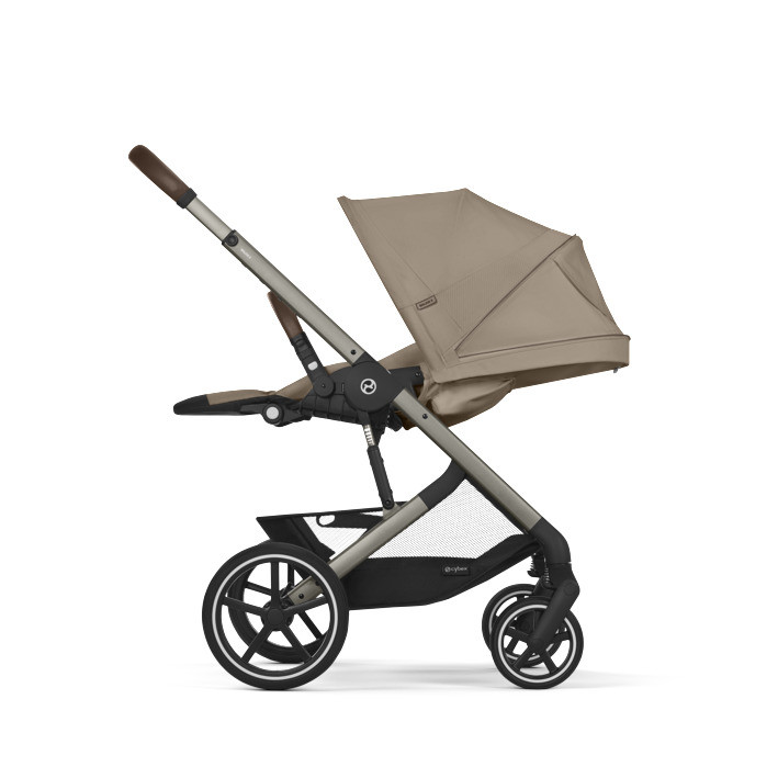 Cybex kolica Balios S Lux Almond Beige (taupe ram) 