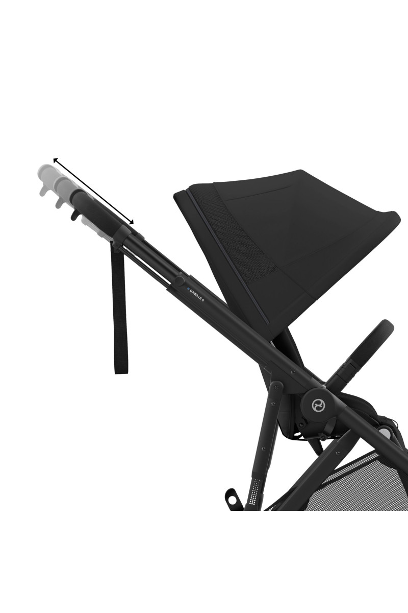 Cybex kolica eGazelle Moon Black 