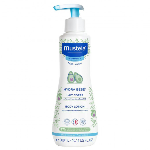 Mustela Hydra bebe mleko za telo 300ml 