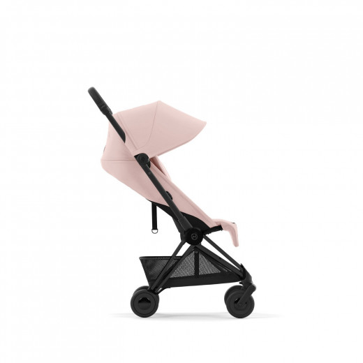 Cybex kolica Coya, Peach Pink (matt black ram) 