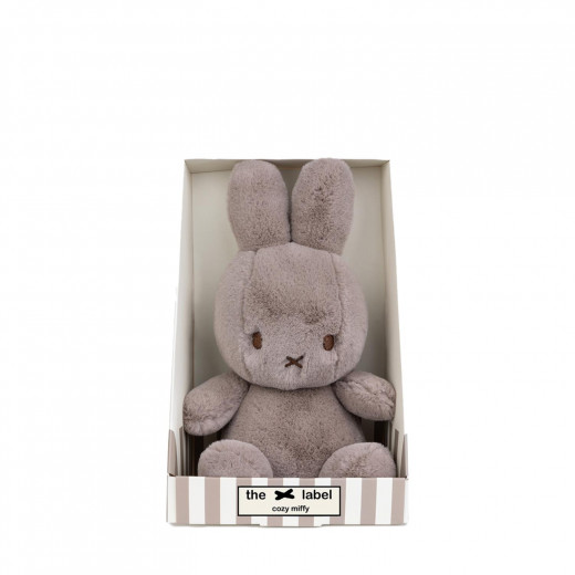 Miffy Cozy plišani zeka u pokl. kutiji 23cm, Taupe 