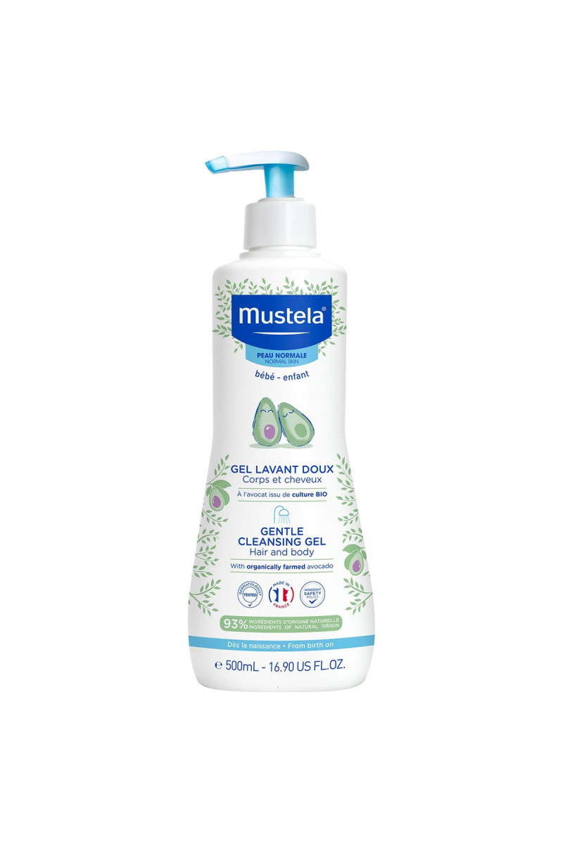 Mustela blagi gel za kupanje 500ml 