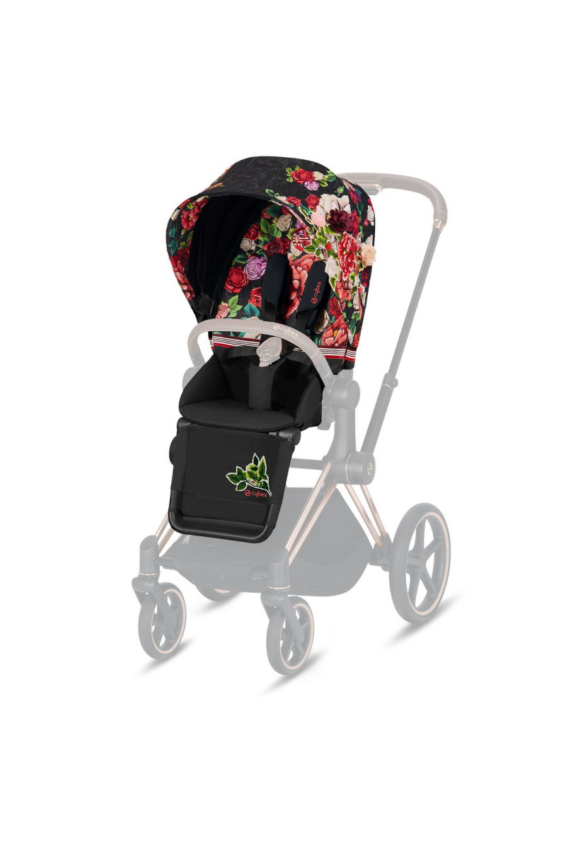 Cybex navlaka za Priam Spring Blossom Black 