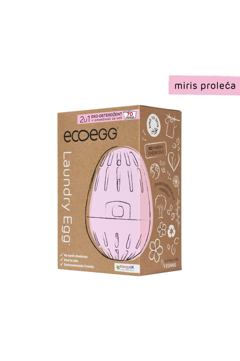 ECOEGG deterdž.+omekšivač miris proleća,70 pranja 