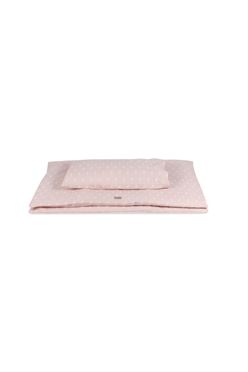 BonjourBebe posteljina 2 pcs 100x135 Deer Pink 