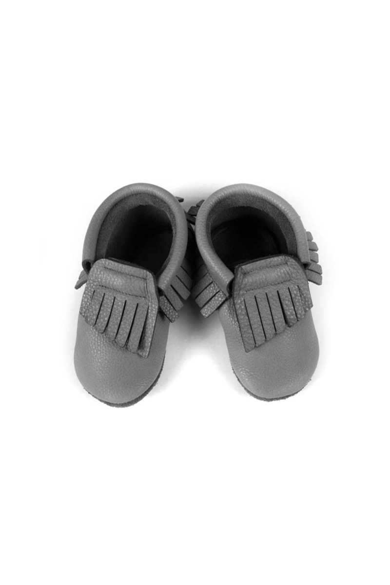 Baobaby pelice mokasine, vel XXS (2-3m), Grey 