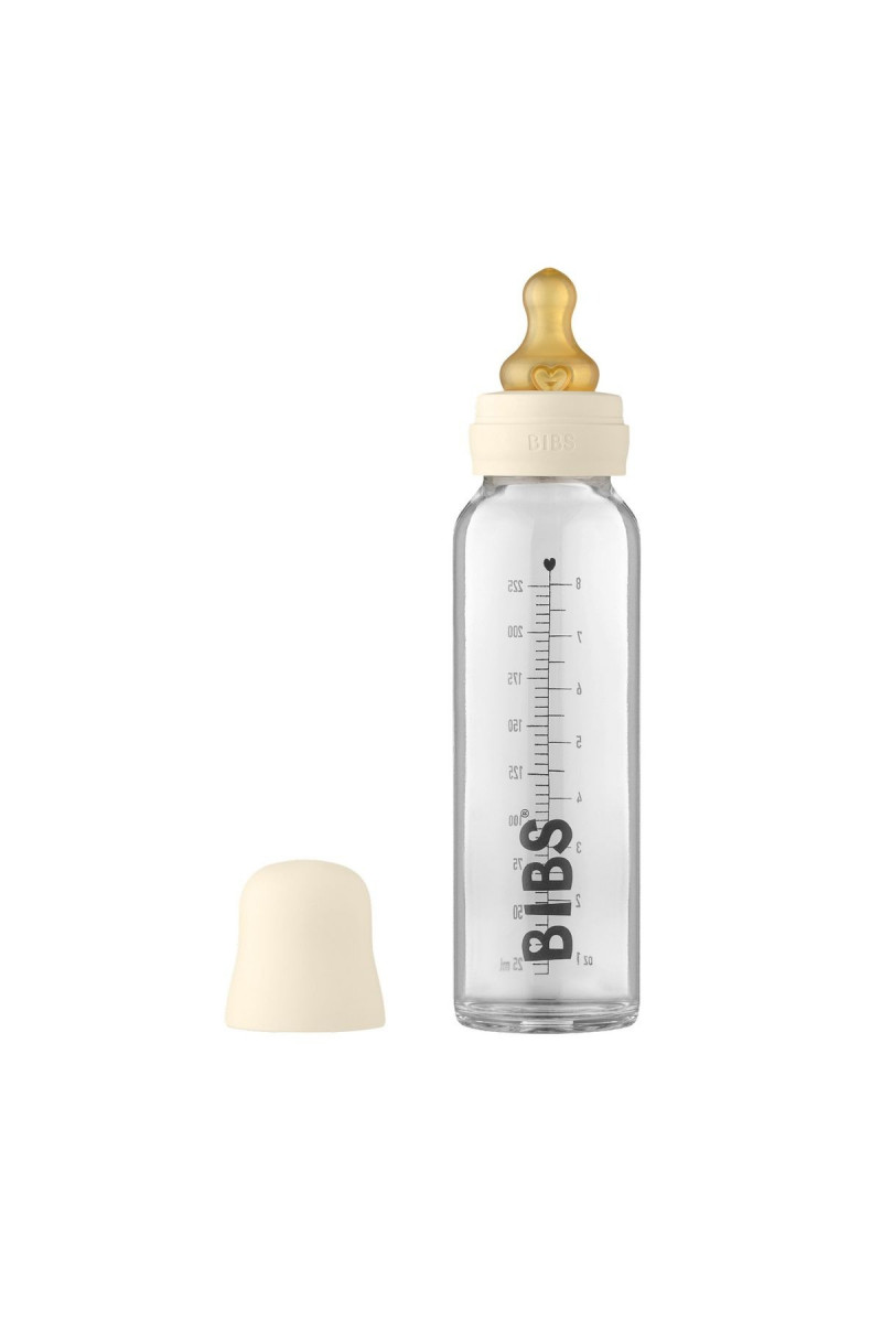 Bibs staklena flašica 225 ml Ivory 