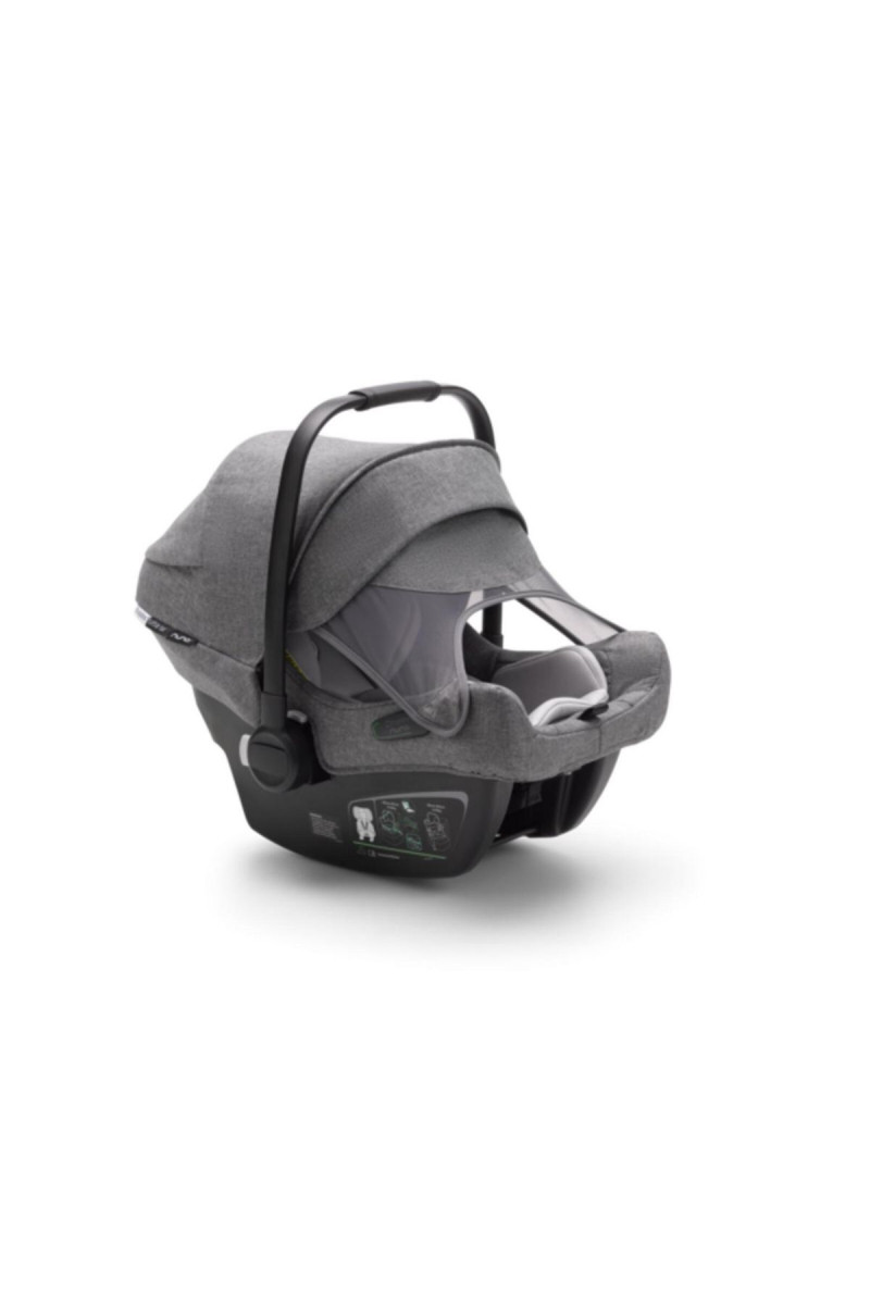 Bugaboo a-s (0-13kg) 0+ Nuna turtle air, sivo 